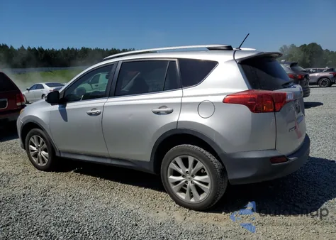 2014 Toyota Rav4 Limited from USA, damaged, VIN 2T3YFREV2EW087848